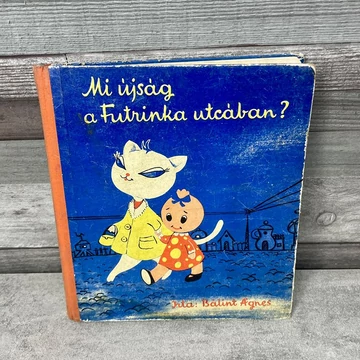 Bálint Ágnes: Mi újság a Futrinka utcában? retro mesekönyv