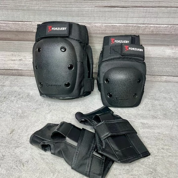 Forzueby felnőtt térdvédő, könyökvédő, alkarvédő protector szett M