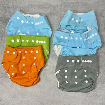 Scudy állítható mosható pelenka 6 db-s szett