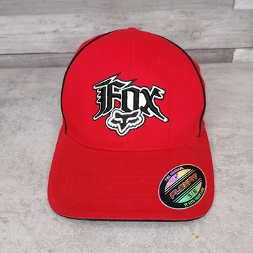 Flexfit Fox piros baseball sapka S-M