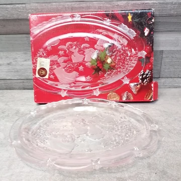 WaltherGlas karácsonyi angyalkás kínáló