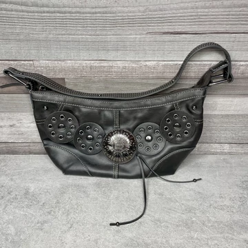 Bershka 90-es évek stílusú sötétbarna válltáska