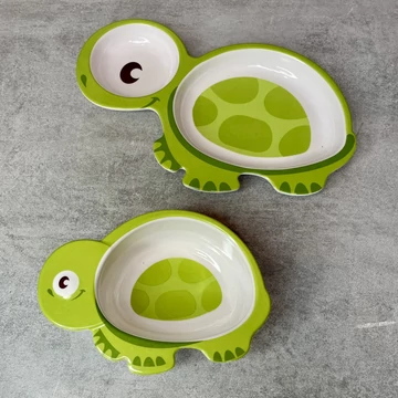 Crofton teknősös gyerek tányér szett