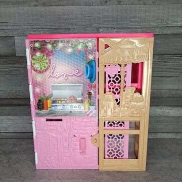 Barbie retro összecsukható babaház 