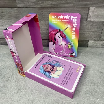 Moses, Reflexshop: Szivárvány történetek Junior: 50 mágikus, mesebeli talány társas kártyajáték