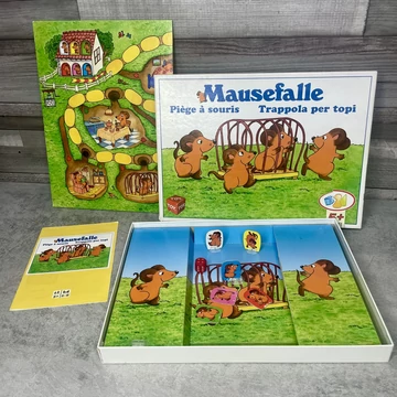 Mausfalle, Egércsapda retro gyerek társasjáték