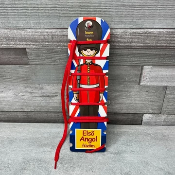 Első angol fűzőm, tanuló játék