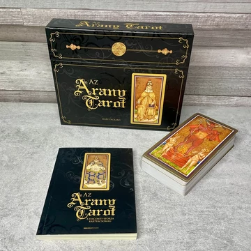 Mary Packard: Az Arany Tarot jóskártya szett díszdobozban