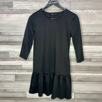 Sinsay fekete fodros miniruha S