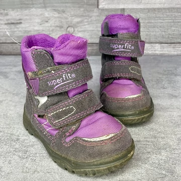 Superfit lila kislány téli csizma 21