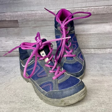 Decathlon Quechua lila-sötétkék túracipő 37