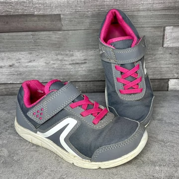 Decathlon Newfeel szürke-pink sportcipő 30