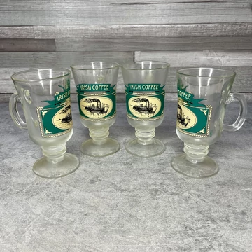 Irish Coffee hőálló talpaspohár szett