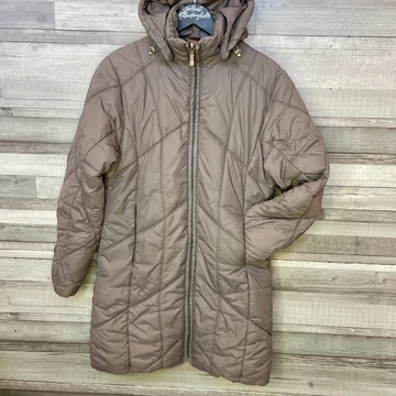 Nature steppelt lila-szürke hosszú kabát 164