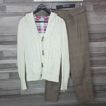 F&amp;amp;F és Terranova női kardigán és nadrág szett, S-M