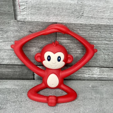 NUBY Rágómaki piros színben