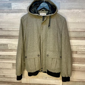 Topman szürke férfi kabát M