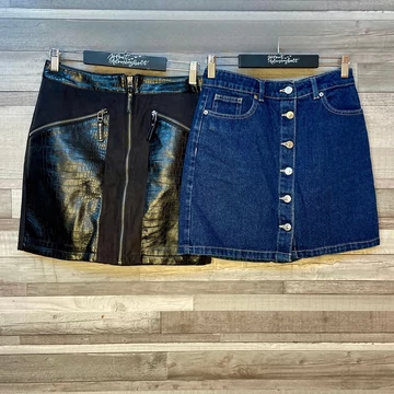 Next farmer-, Noisy May bőratású szoknya szett S