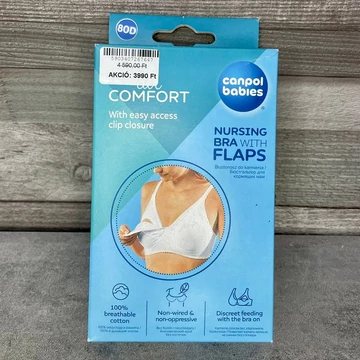 Canpol Babies Nursing Bra with Flaps szoptatós melltartó 80/D