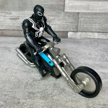 Marvel Pókember Agent Venom motoros játék figura