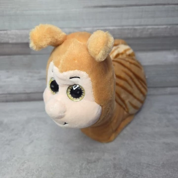 Plüss mosolygós csiga figura