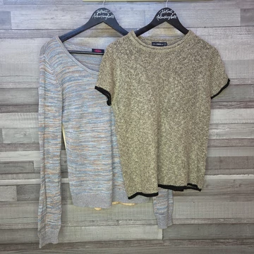 Buffalo és Zara női kötött pulóver szett, M