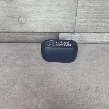 Jabra Elite 2 sötétkék Bluetooth fülhallgató United Consult logóval