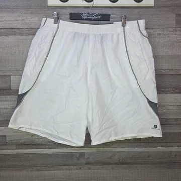 Decathlon Domyos fehér férfi sport rövidnadrág, XXL
