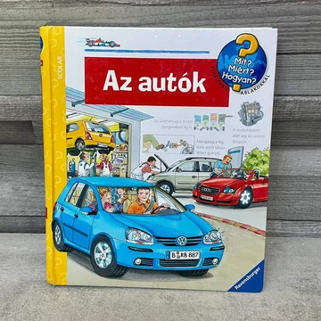 Ravensburger: Mit? Miért? Hogyan? Az autók mesekönyv