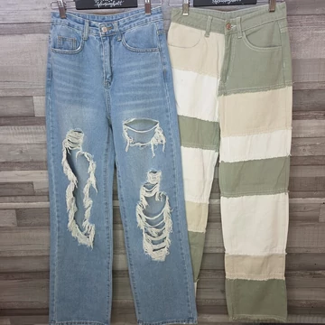 Shein bő szárú női nadrág szett, XXS