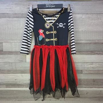 Kalóz jelmez kislányoknak, 4-5 év