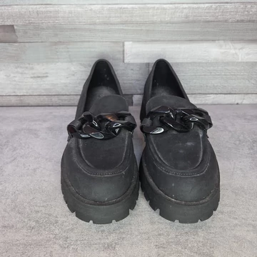 Catwalk vastag talpú fekete női cipő, 41