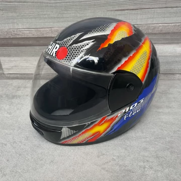 Shiro 2105 Carbono Design Flow motoros bukósisak L