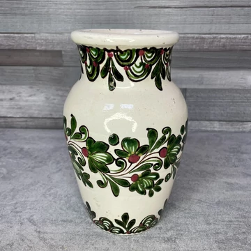 Major I. népies mázas kerámia váza