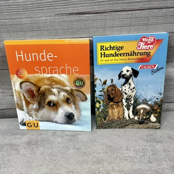 Gu Tier-Ratgeber: Richtige Hundeernahrung; Hundesprache német nyelvű kutyás könyv szett