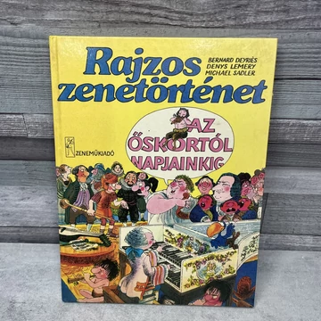 Rajzos zenetörténet, Az őskortól napjainkig retro könyv