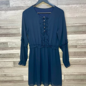 Olasz sötétkék női ruha 38-40