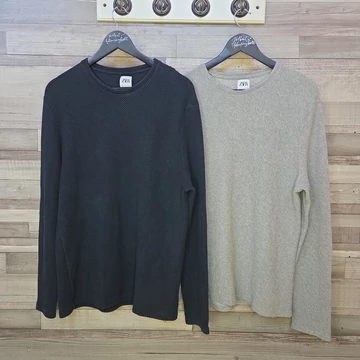 Zara fekete és szürke női pulóver szett, XL