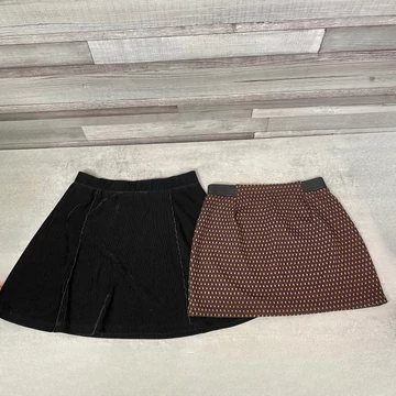 Zara fekete, Next mintás szoknya szett XS-S