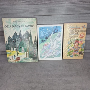 L. Frank Baum, Rege Sándor, Bakó Ágnes retro mesekönyv csomag