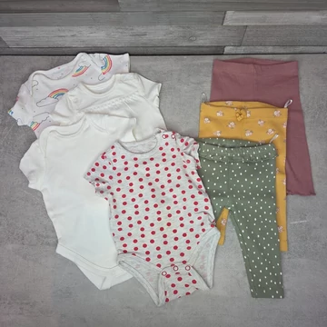 F&amp;amp;F, C&amp;amp;A, So cute kislány babaruha csomag, 62