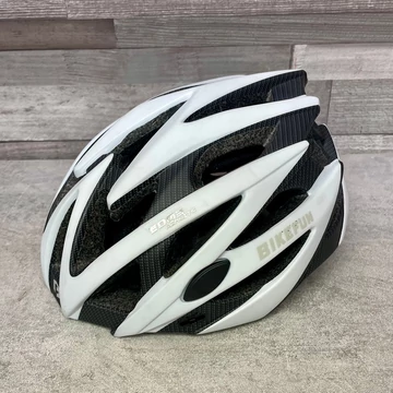 Bikefun Edge szürke-fehér bukósisak M