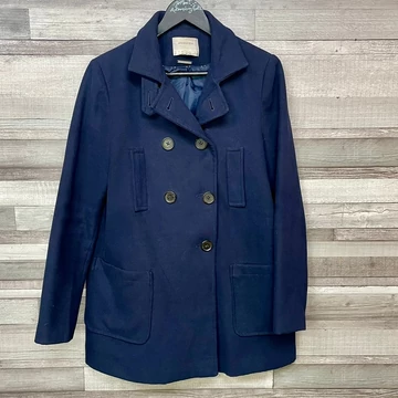 Springfield sötétkék női szövetkabát 40