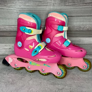 Decathlon pink kislány görkorcsolya 29