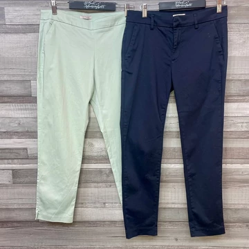 Orsay mentazöld, sötétkék elegáns nadrág 38-as szett