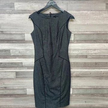 Next sötétszürke elegáns női ruha S-M