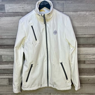 James Harvest Sportswear Volkswagen meleg fehér kabát M