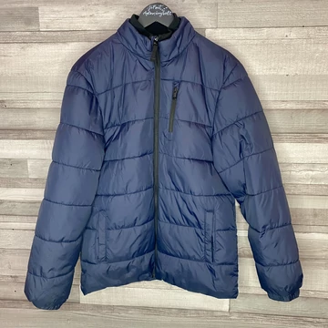 F&amp;amp;F Outwear sötétkék férfi kabát S