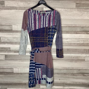 Desigual kötött mintás ruha XL