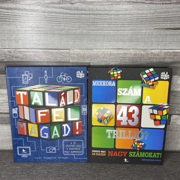Mekkora szám a 43 trillió? Ismerd meg az igazán nagy számokat!; Találd fel magad! Könyvcsomag